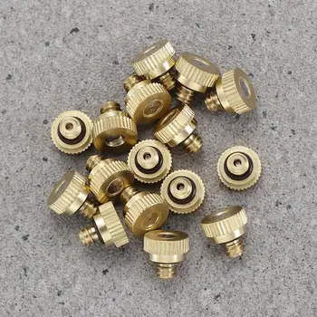 

20PCS 0.3cm Brass Misting Nozzles Low Pressure Atomizing Nozzle Spraying Nozzle