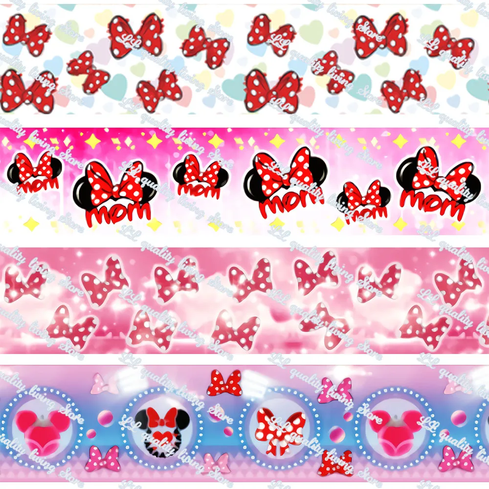 

Лента Корсажная, 16-75 мм, с рисунком банта, 16 мм, эластичная лента для волос, лента для рукоделия, 50 ярдов