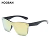 HOOBAN Fashion Rimless Sunglasses Men Vintage Square One-piece Lens Sun Glasses Stylish Brand Woman Sunglass Oculos De Sol ► Photo 3/6