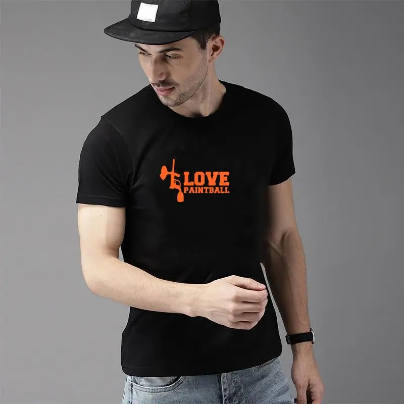 

Cute Paintball Colorball Gift Gotcha Colorball Sport t shirt loose size 11xl Comical menorah Kawaii men tshirts