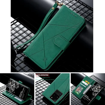 

Vintage Flip PU Leather Wallet Case For Samsung Galaxy S20 Ultra Note 10 Plus S10 5G A51 A71 A50 A70 A01 A11 A41 A81 A91 A10S