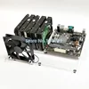 Hard drive bracket 3.5 2.5-inch hard drive multi-layer stacking ITX MATX motherboard NAS DIY with fan ► Photo 3/4