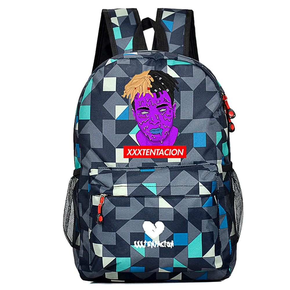 

Backpack XXXTENTACION Cartoon Universe Printed Men Space School Bags Rucksack Book Shoulder Crossbody Star Knapsack
