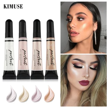 

KIMUSE Illuminator Makeup Liquid Highlighter BFace Contour Face Brighten Concealer Highlight Primer Bronzer Blush Glow Cosmetics