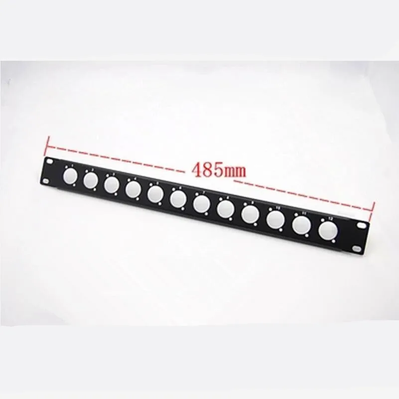 Высококачественная 2 шт./лот 1U Penn Elcom рейка для 12 x XLR или speaker On R1269/1UK/12 19&quot|panel| |