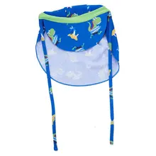 Детская Солнцезащитная спортивная шапочка с клапаном для мальчиков и девочек, УФ-шапка с клапаном