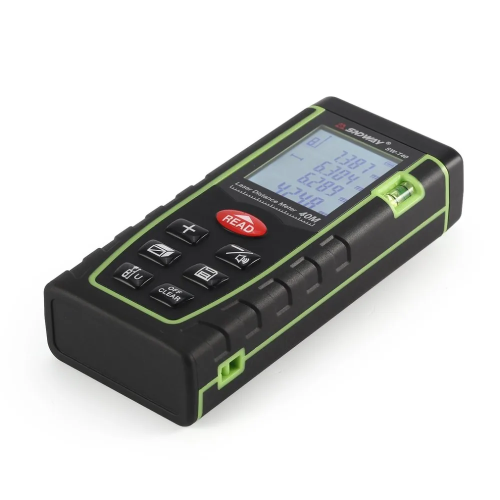 SNDWAY Laser Rangefinder 100M 80M 60M 40M Laser Distance Meter Range Finder distance measurer Laser Tape Measure Distance Tool
