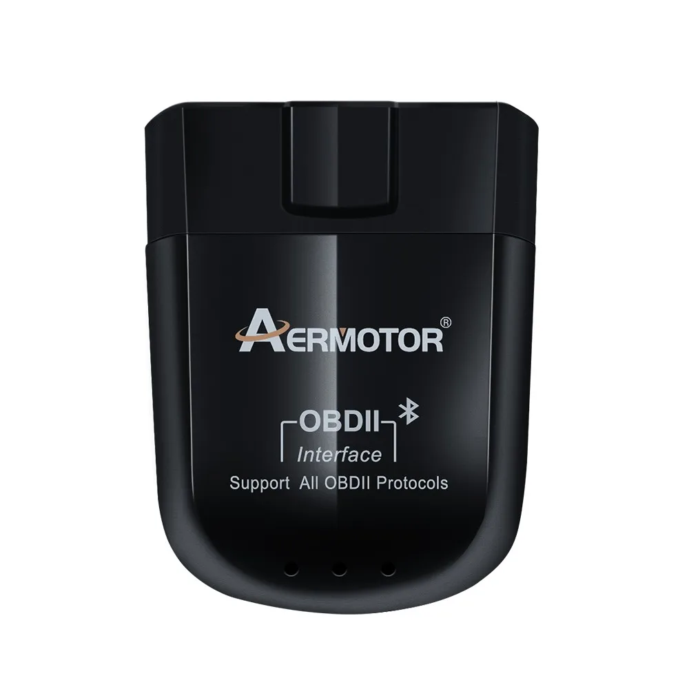 Автомобильный диагностический сканер AERMOTOR OBD2 V1.5 Bluetooth Wi-Fi PIC18F25K80 для Android IOS ПК Symbia