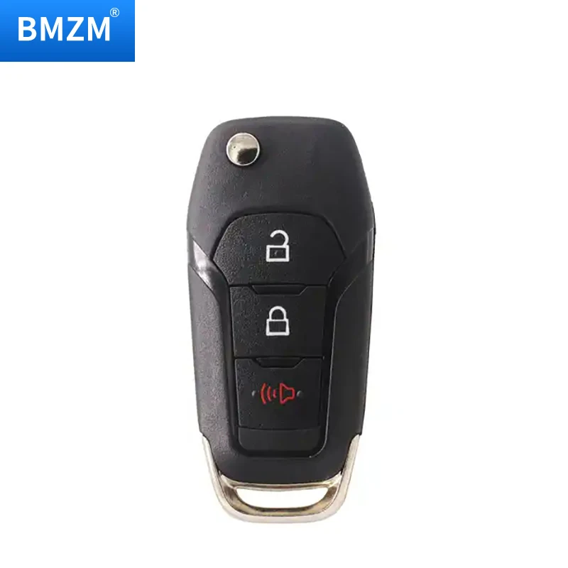 BMZM 2 + 1 кнопочный дистанционный Раскладной Автомобильный ключ для Ford Escort с N5F A08TAA