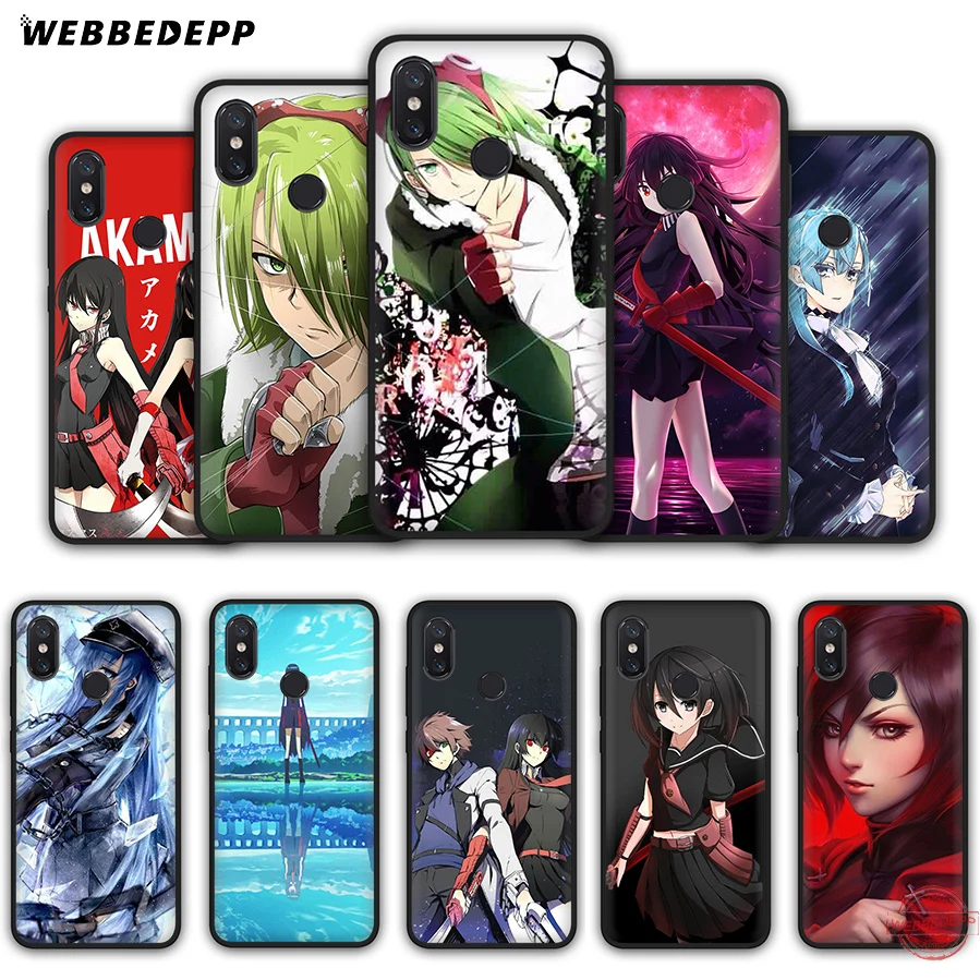 WEBBEDEPP Akame Ga Kill аниме мягкий чехол для Xiaomi Mi A3 9 9T 10 Lite CC9E Max 3 Redmi 7A K20 Pro K30 X2 | Мобильные