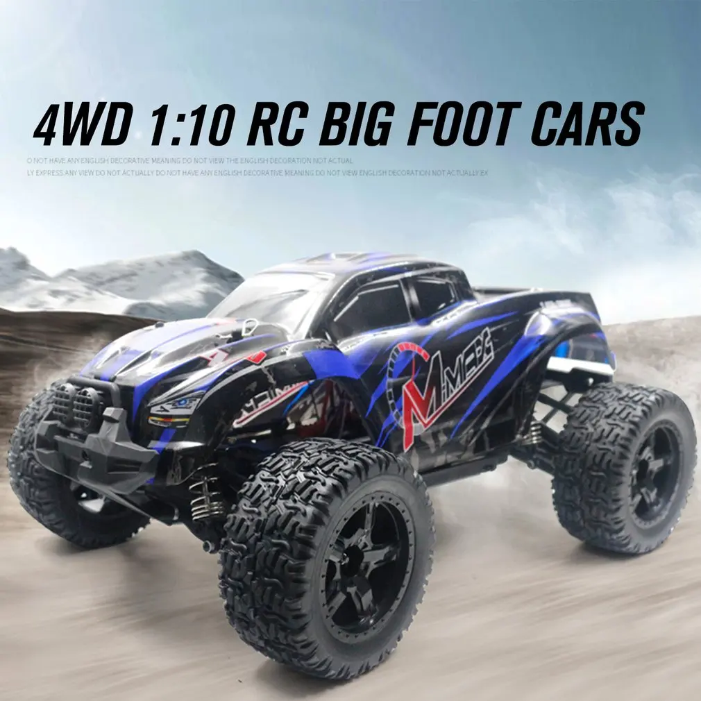 1035 1:10 2,4G 4WD RC Гусеничный автомобиль бесщеточный пульт дистанционного управления большая ножка Выкл-модель дорожного транспортного средства RTR игрушка для детей подарок
