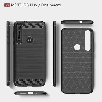 

100PCS Case for MOTO G8 Play/One macro G8 plus Luxury TPU case for MOTO E6 E6 Plus back cover DHL Free shipping
