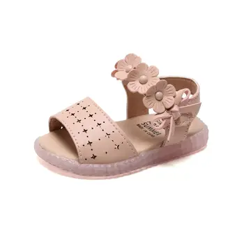 

2020 Brand Toddler Shoes Newborn Baby Girl Flower Soft Sole First walking Shoes Leather Prewalker Summer Infant Baby Shoes
