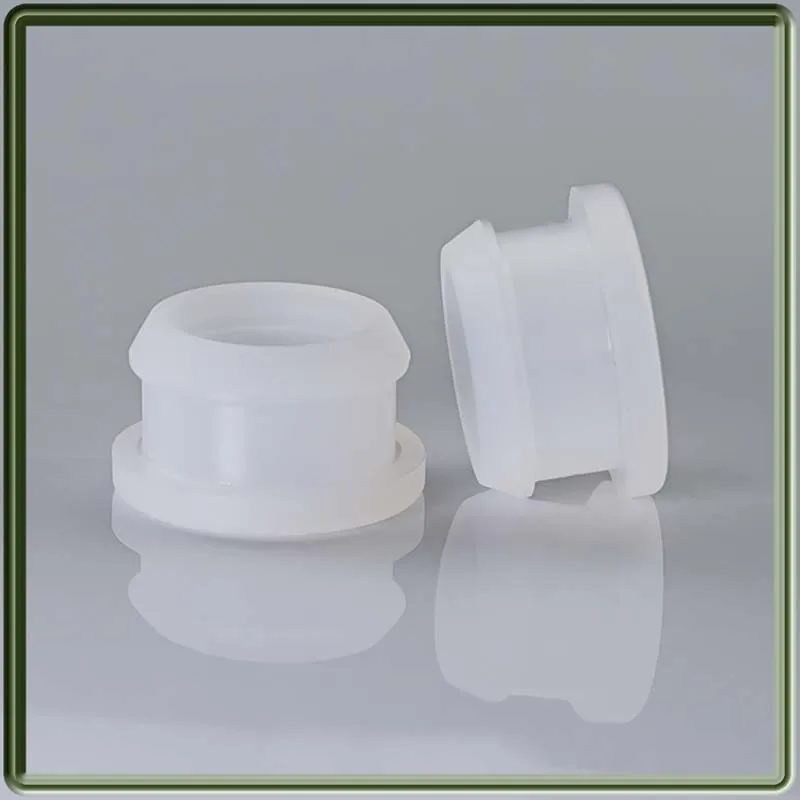 Clear Snap-on Hole Plug Silicone Rubber Blanking End Caps Seal Stopper 2.5~14mm 