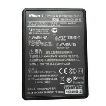 

Travel Digital Camera Battery Charger MH-24 For Nikon D5100 D5200 D5300 D3100 D3200 EN-EL14 EN-EL14A Lithium Battery Charger