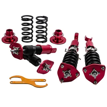 

Coilovers Suspension Kits Shocks for Nissan Infiniti G35 350 Z Roadster Z33 Red Absorber Spring