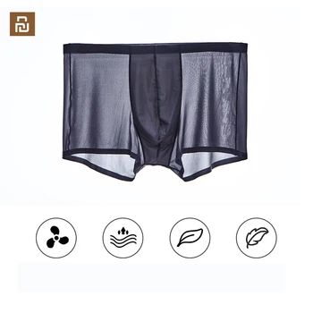 

New Youpin Instant me cool ice silk seamless boxer briefs Light and breathable non-feeling 3D cut 2pcs in pack