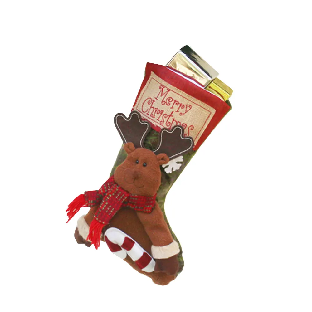 

Mini Merry Christmas Candy Bags Socks Sock Packet Gifts Decor New Year