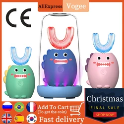 Sonic Kids Electric Toothbrush Cartoon Pattern Children Tooth Brush 360 Degree Toddler Training Brush Xaomi U Teeth Whitening