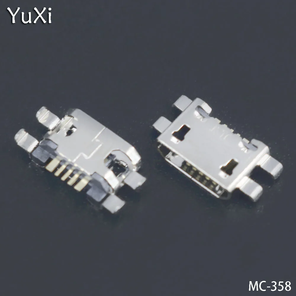 YuXi 50PCS/lot Micro usb charge connector plug dock socket port For ZTE Blade L2 plus L370 C370 Nubia Z9 Mini Z9Mini NX5 | Обустройство