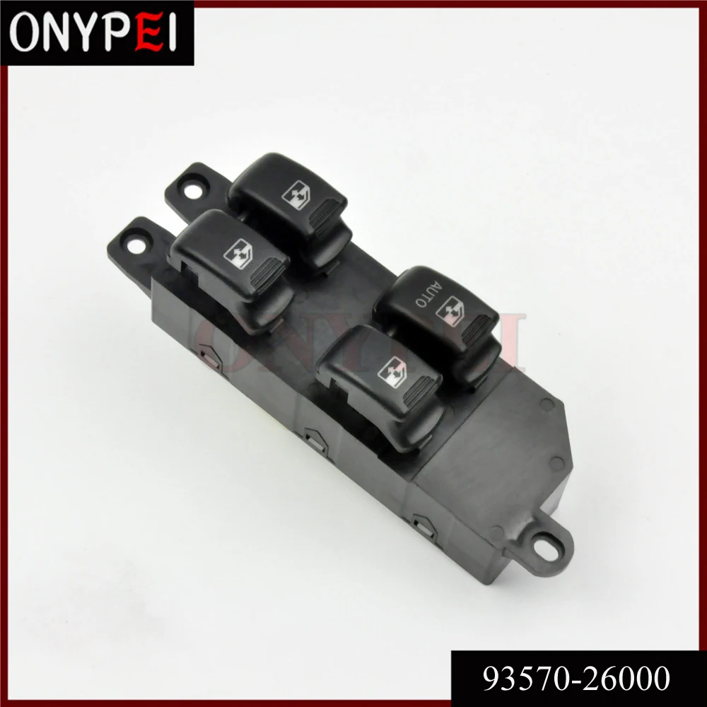 93570-26000 главный переключатель левого стекла для Hyundai Santa Fe 2 4 7 2001-2002 9357026000 |
