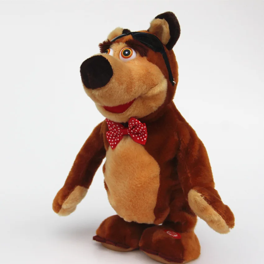 

Gerun te Cross Walk Martha Masa Bear Toy Control by Sound Making Speak Toy Manufacturers Direct Selling