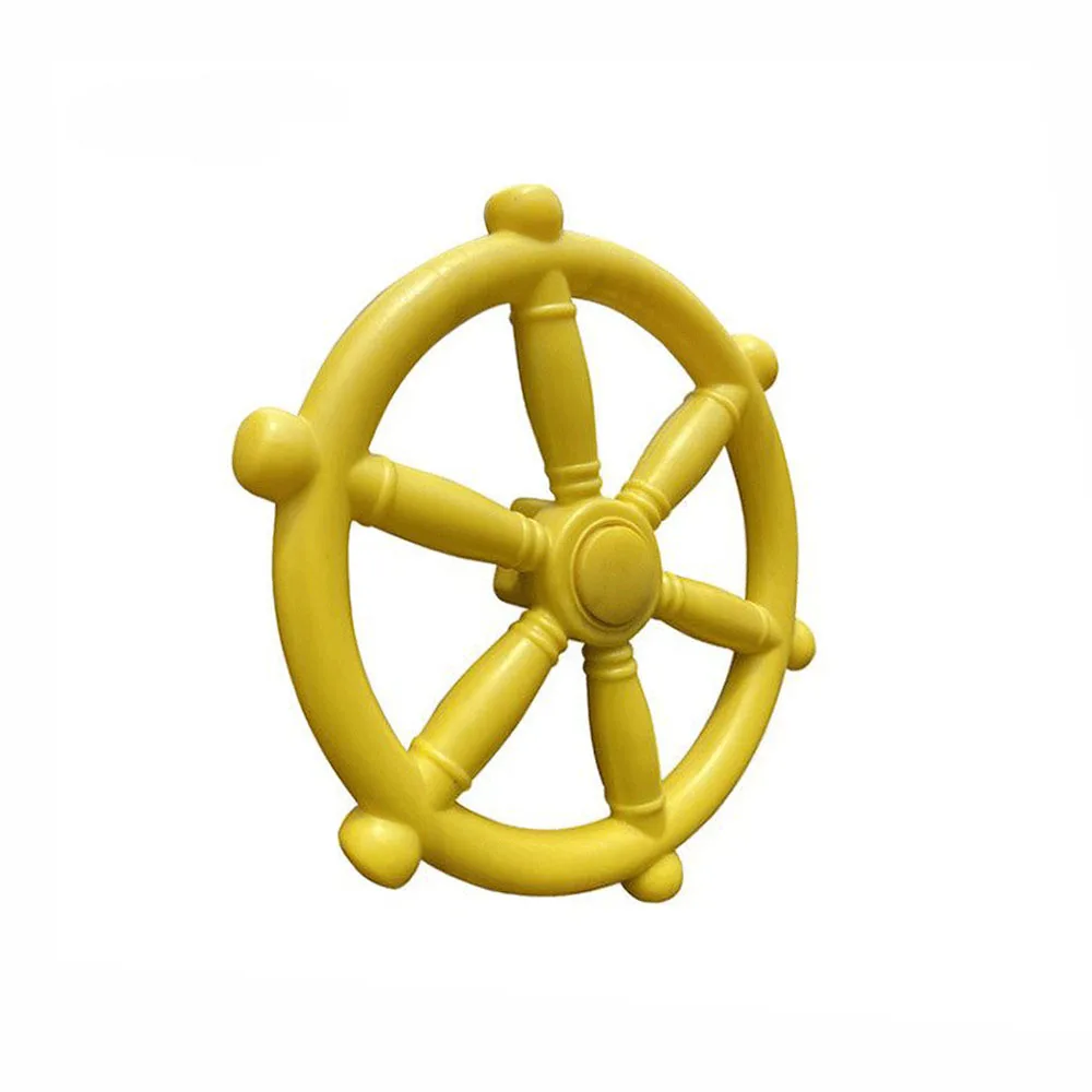 12 Inch Steering Wheel Pirate Game Accessory Swingset For Kids Outdoor Playhouse Treehouse Backyard