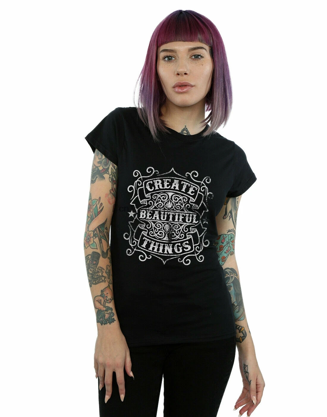 Drewbacca Women Create Beautiful Things T-Shirt |