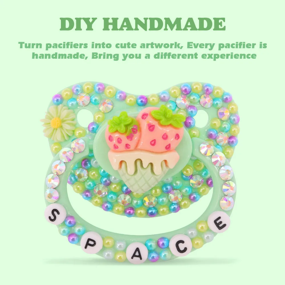 

ABDL Adult Baby Pacifier 100% Handmake Adult Sized Pacifier DDLG Shining Cute Patterns Daddy Dummy Dom