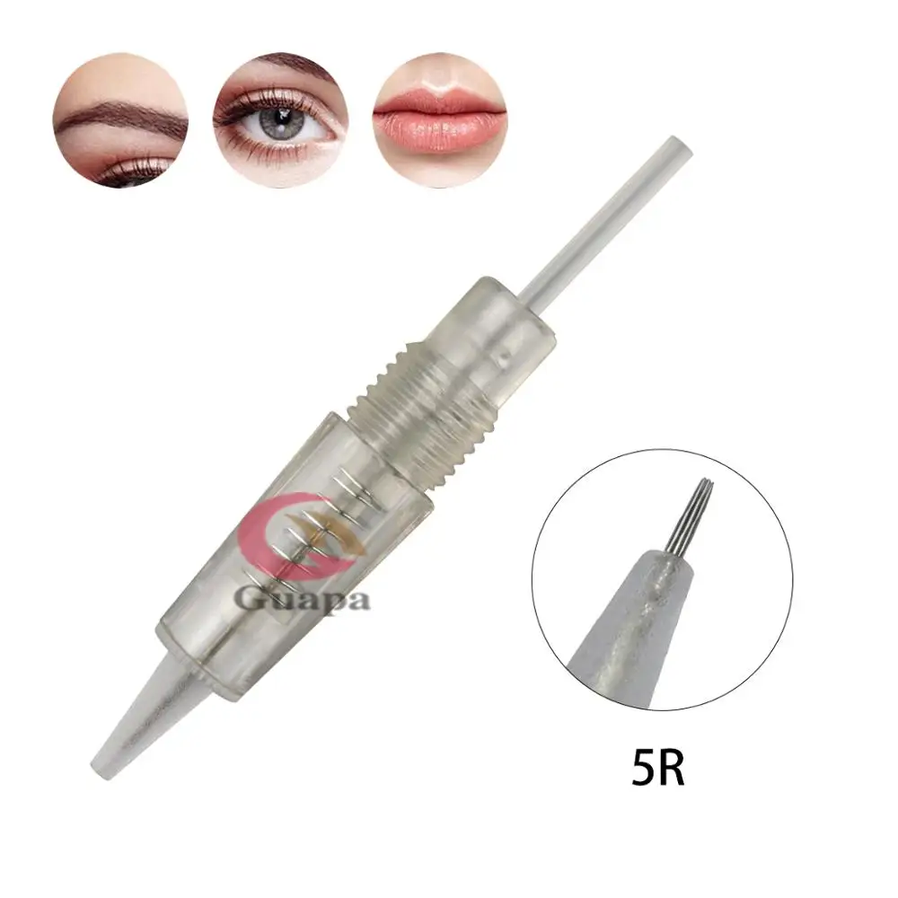 100 шт. иглы для перманентного макияжа бровей|tattoo needles|eyebrow tattoo needleneedles for |