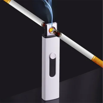 

USB Electric Arc Lighter for Cigarette Smoking Tungsten Turbo Plasma Lighters Windproof Electronic Novelty Encendedor Gift