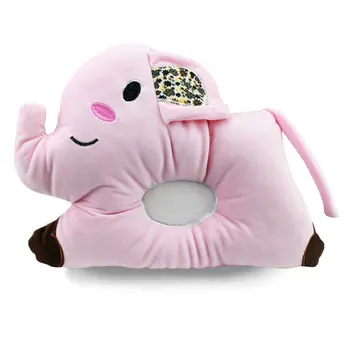 

Lovely Cartoon Elephant Shape Newborn Baby Pillow Comfortable Baby Flat Head Sleeping Positioner Support Cushion Pillow