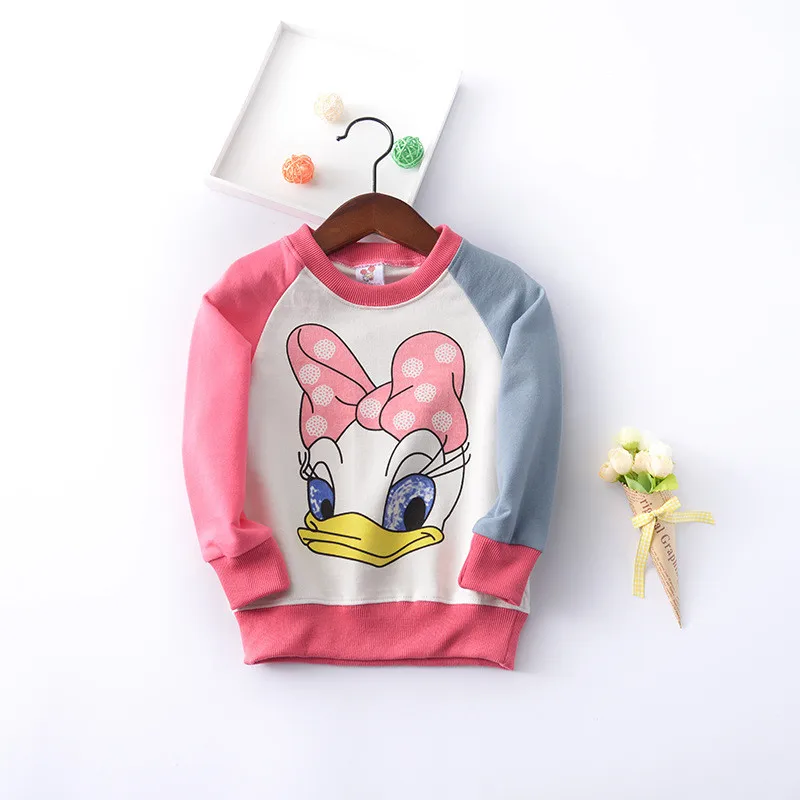 

Children Kids Jacket Outwear Baseball Windproof Children Clothes New Baby Clothes Cartoon duck Pattern Girls Jackets Coats