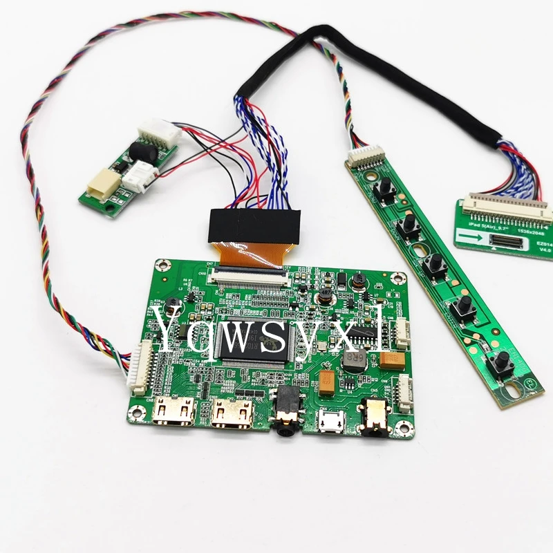 Yqwsyxl 2minihdmi Kit para Ipad5 9.7 Polegada Lp097qx2-spav 1536 × 2048 Edp Sinal Pistas 42 Pinos Driver Placa Controlador