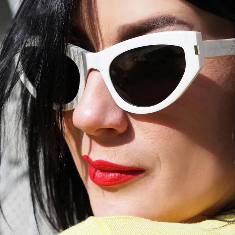 

Vintage Cat Eye Sunglasses Women Luxury Brand Designer Sun Glasses Ladies Retro Red Sunglass Shades for Women UV400 Gafas De Sol