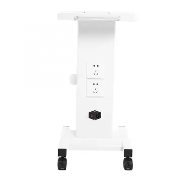 

Trolley Hanging Basket Wheels Beauty Machine Support Holder Salon Home with Socket Skin Care Hair Stying Tool 4