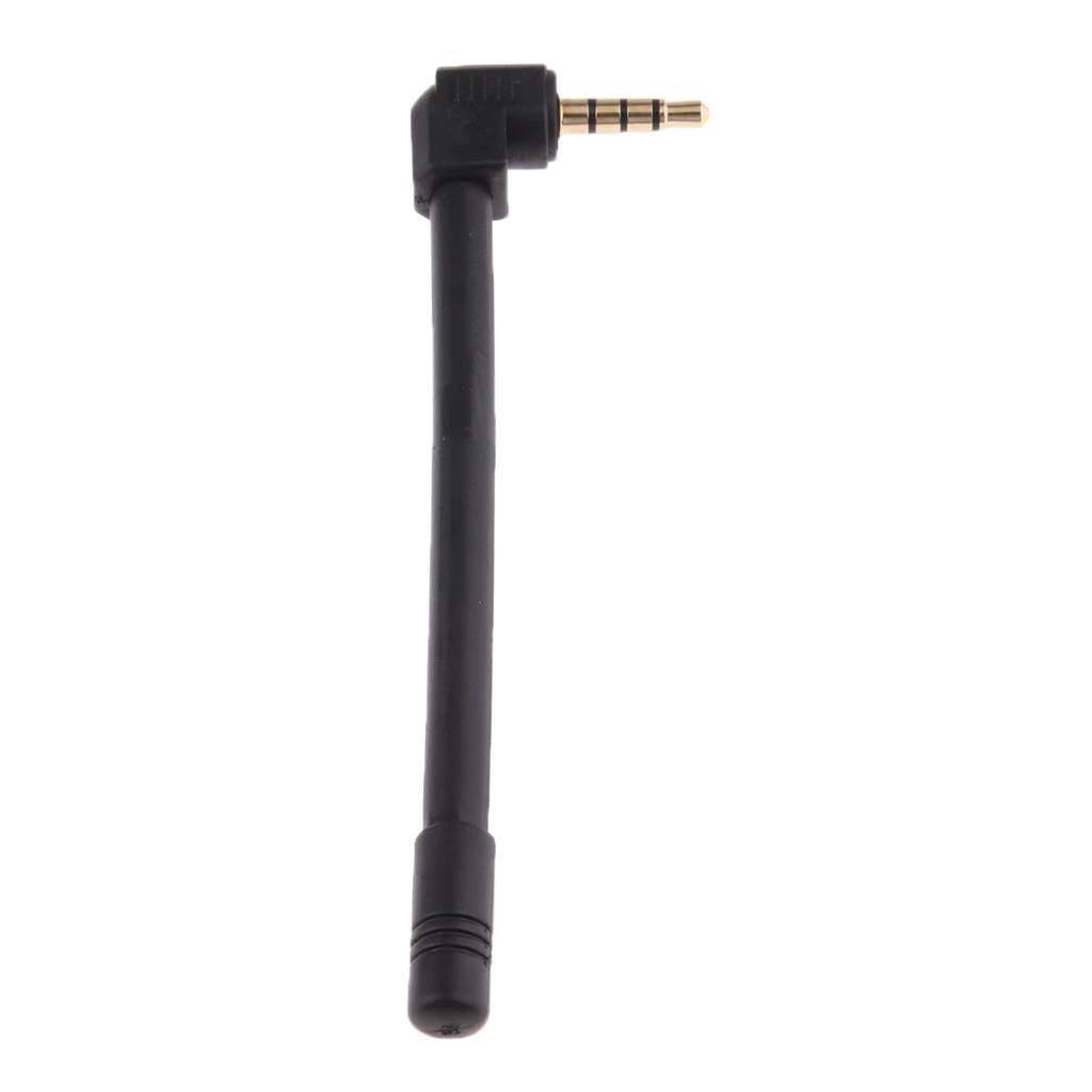 2Pcs 3.5mm Jack Antenna FM Radio Card Speaker Signal External High Gain