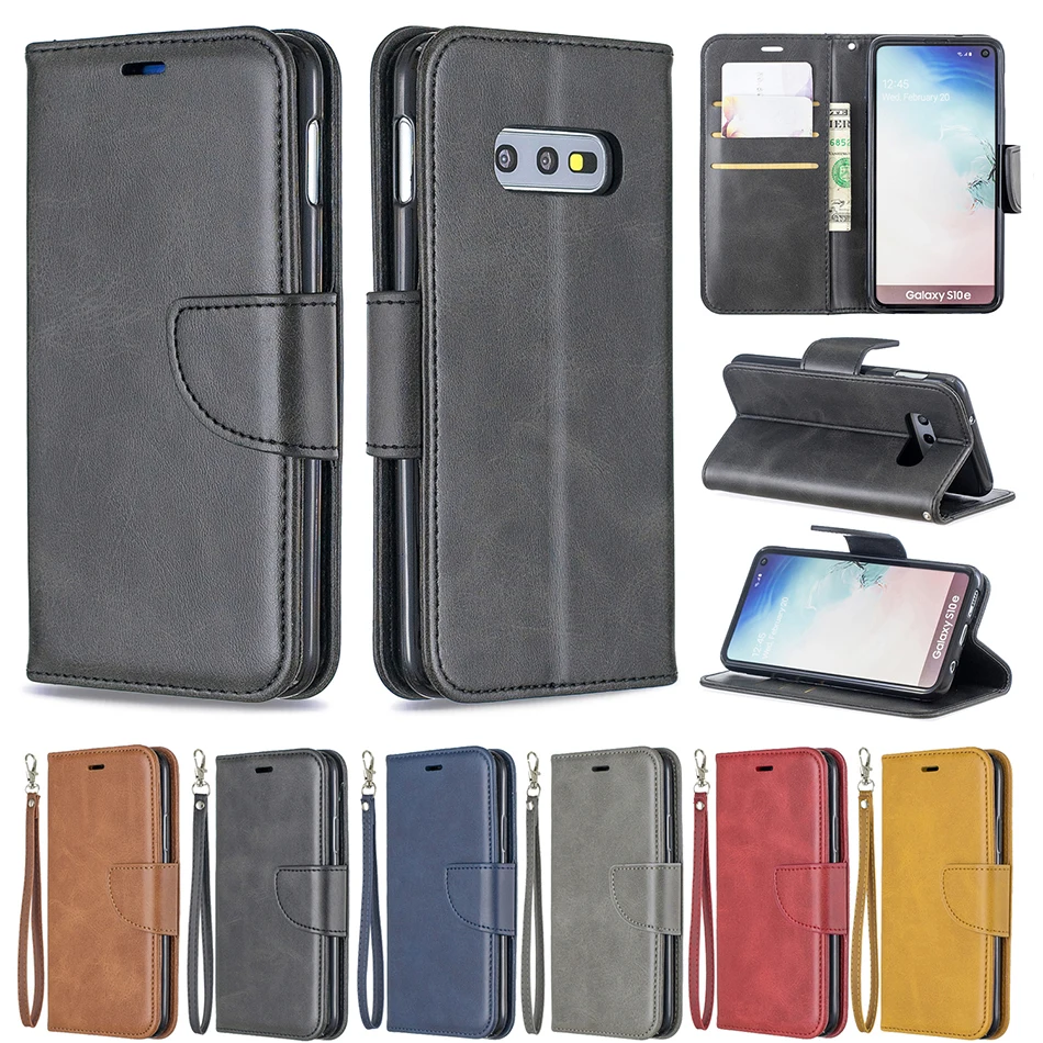 

Phone Case For Samsung Galaxy S10 Plus S10e S9 Note 9 A10 A50 S8 Leather Covers For Galaxy M30 Luxury Magnetic Flip Coque Note 8