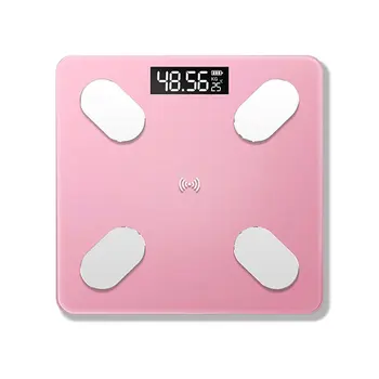 

Household Weight Scale Charging Human Body Multifunction App Wireless Smart Electronic Body Fat Scale Flashing,magnetic OCDAY