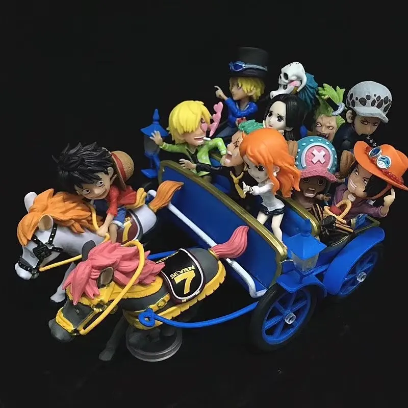 One piece/Sea King квалифицированный награда WCF Луффи карета 20 юбилей Памятное издание Гараж Комплект Модель