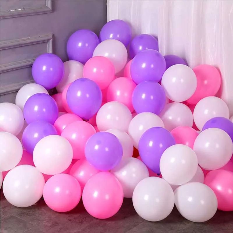 pink balloons 10inch 2.2g deco anniversaire birthday party supplies happy birthday baloon wedding decoration ballon mariage