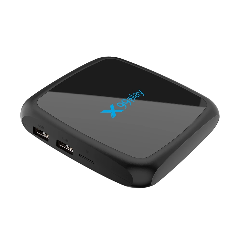 X99Play Smart Tv Box Android 9,0 4 Гб 64 Гб Rk3318 1080P 4K Wifi Google Play Netflix телеприставка медиаплеер(штепсельная вилка европейского стандарта