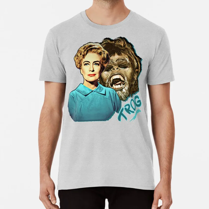 Футболка Joan Crawford Trog joan crawford trog monster movie b schlock horror science fiction campy camp classic|Футболки| |