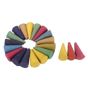 

300/150pcs Backflow Incense Indian Tibetan Cones Incense Smoke Sandalwood Colorful Fragrant Aromatherapy Dropshipping