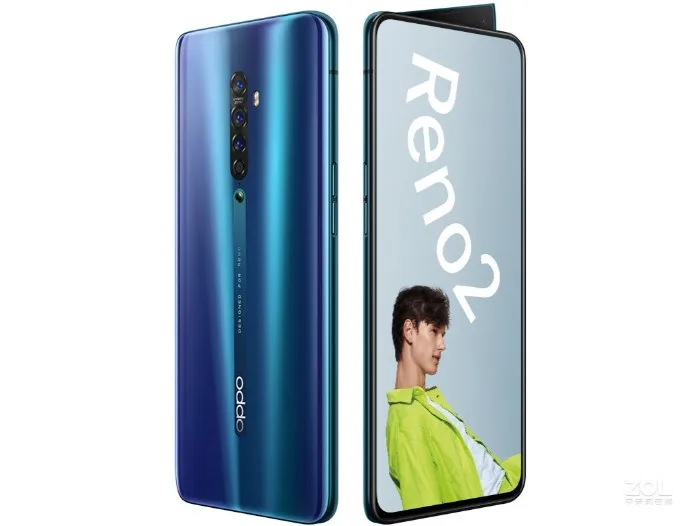 New  Oppo Reno 2  Cell Phone Snapdragon 730 6.5" 2400X1080 8GB RAM128GB ROM 48+13+8MP 5 Cameras VOCC 3.0 ddr4 ram