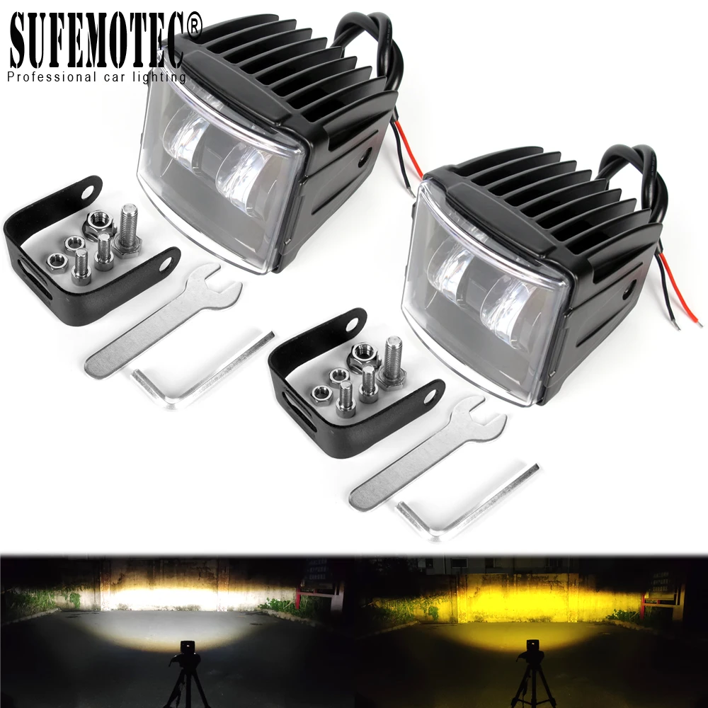 

6D Lens Motocycle Headlight For Car 12V 24V 4x4 Offroad 4WD SUV ATV UAZ Scooters Flood Beam Fog Lamp Led Work Driving Bar Light