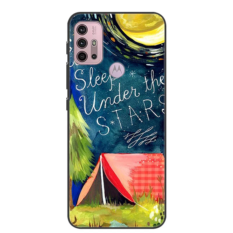 Fashionable Soft Silicone Back Cover Phone Case - Fits 6.5'' Models