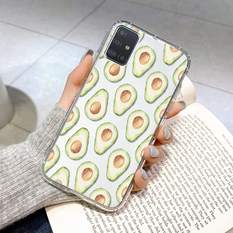 For Samsung Galaxy A51 Case Silicone Clear Funda On Samsung A51 4G 5G Protective Case Soft Coque Galaxy A 51 Shockproof Bumper samsung cases cute Cases For Samsung