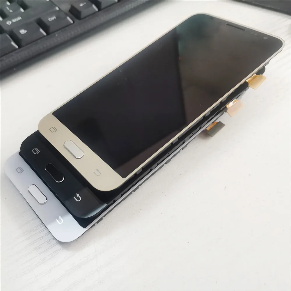 Дисплей SZMUGUA SM J320FN/F/M/H/DS для Samsung сенсорный ЖК дисплей Galaxy J3 2016 J320 J320F J320FN J320H J320M