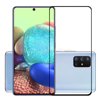 

30 Pcs/Lot 9H Premium Tempered Glass Full Coverage Screen Protector Protective Film for Samsung Galaxy A71/A71 5G/A71s 5G UW